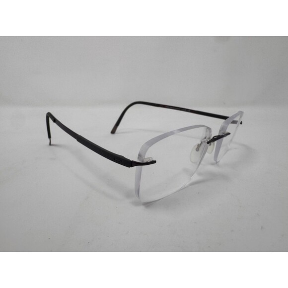 Silhouette 5416 40 6055 Titanium Bronze Gray Rimless Eyeglasses Frames 19 140